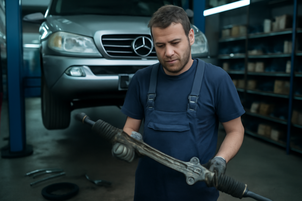 163 crémaillère de direction Mercedes ML W163 : achat