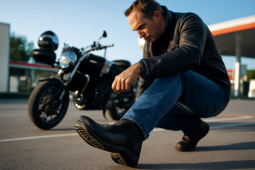 Chaussure homme moto : protection & confort