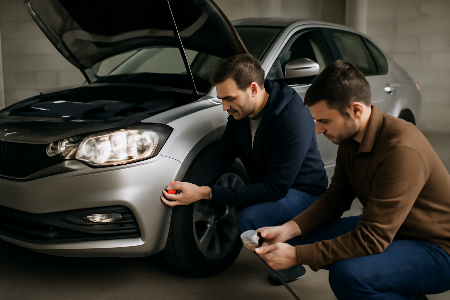 préparer le controle technique pour voiture neuve : vérification des feux et pneus avant le rendez-vous