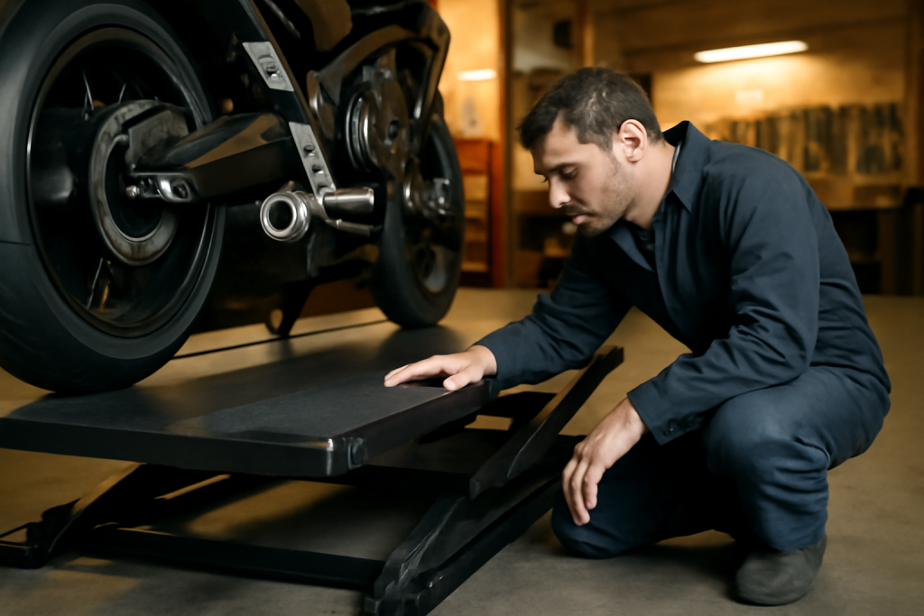 Pont moto : modèle fiable pour votre atelier