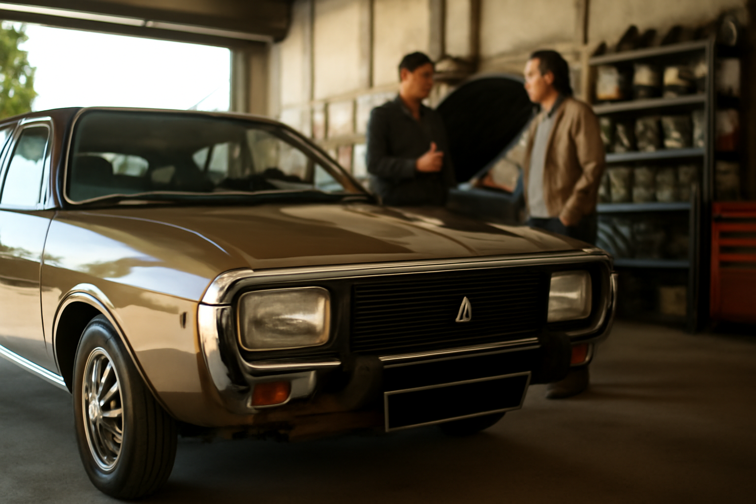 Renault 15 (photo réaliste) pour identifier les marquages et finitions