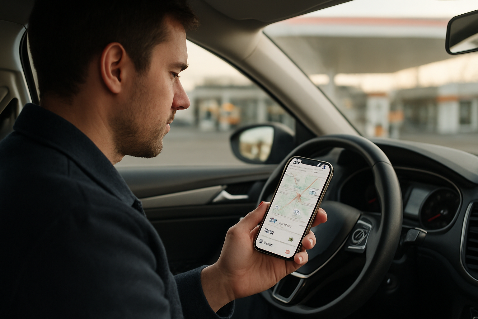 Comparaison rapide des prix des carburants Leclerc sur smartphone avec horodatage et filtre par type de carburant