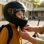 96 casque moto enfant : sécurité & confort