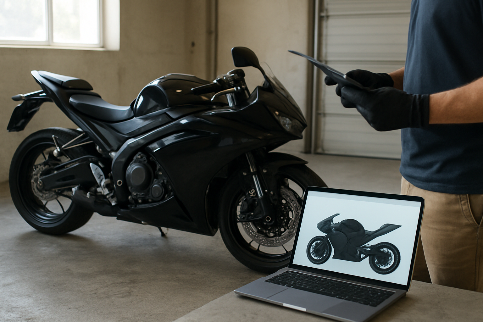 Simulation covering moto 3D : visualisez votre projet